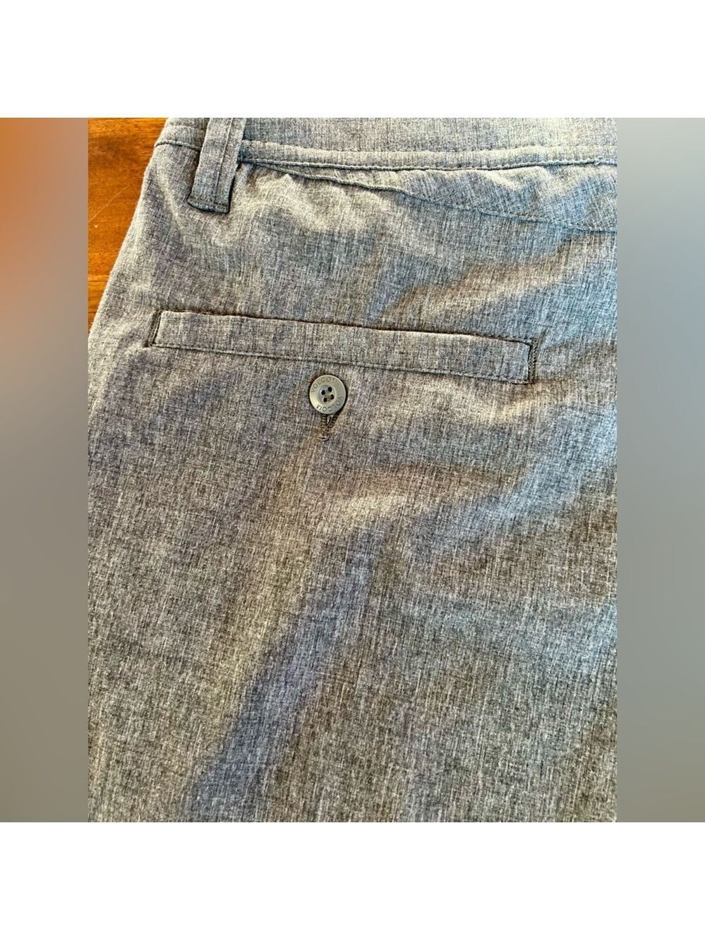 Volcom Men's Snt Frickin Static Surf Turf Hybrid Shorts Charcoal Size 34 - Picture 7 of 15